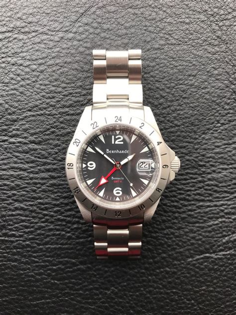 bernhardt binnacle gmt ii vs rolex